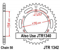 JT звезда задняя JTR1342.43