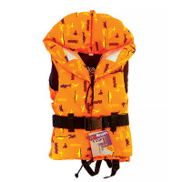 Детский спасательный жилет 100N FREEDOM оранжевый с рисунком