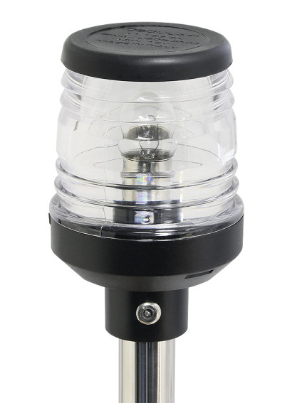 Клотиковый огонь на стойке 600 мм, с шарниром, черный пластик (10237445)