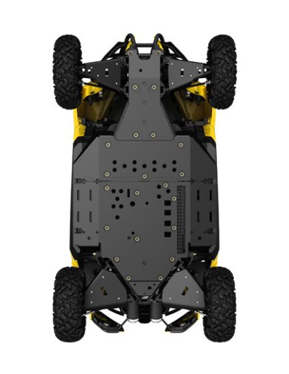 Задняя защита рычагов для BRP Maverick 1000 HMWPE - 715002101