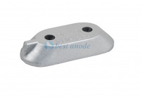 Анод алюминиевый Yamaha 25-50/F9.9-250, Honda 2-15 - YMH26A