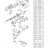 Лебедка якорная South Pacific 800H горизонтальная, 800Вт, 12В