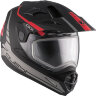 Шлем CKX QUEST RSV Straightline с электрическим визором Matt red