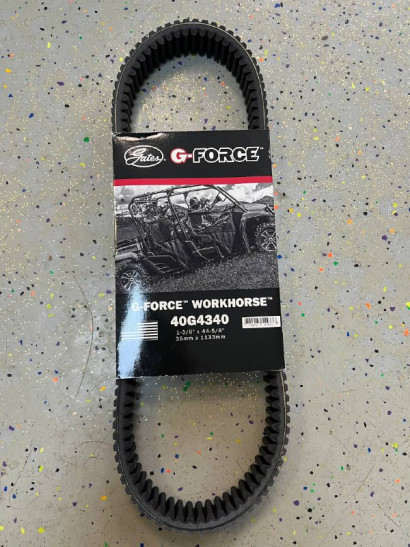 Ремень вариатора Gates 40G4340, аналог Yamaha 8DN-17641-00, 8DN-17641-01, 8GK-17641-10-00, 8GS-17641-00-00