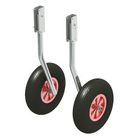 Комплект колес транцевых удлиненных усиленных для НЛ типа "Ротан" 330 мм