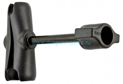 RAM-B-201-ALA1-KRU муфта RAM 95 мм с удлинённой рукояткой под шары 25 мм (1)