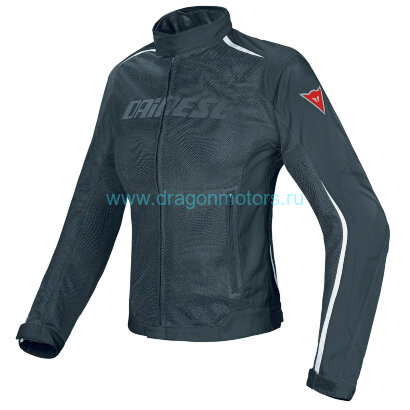 Куртка женская DAINESE HYDRA FLUX LADY D-DR - BLACK/BLACK/WHITE