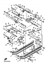 Амортизатор Yamaha VK 540 III - 8AC-47480-50-00