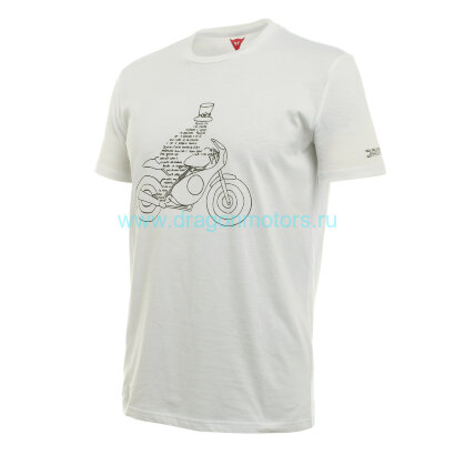 Футболка мужская DAINESE SPECIALE - white