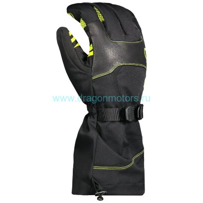 Перчатки мужские SCOTT Cubrick - black/lime green
