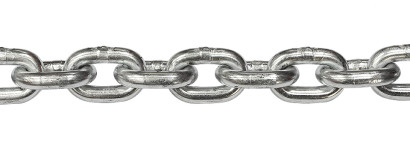 Цепь якорная 10 мм (горячее цинкование), DIN 766