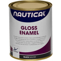 Эмаль глянцевая чёрная 0,75 л - NAU109/750 ML