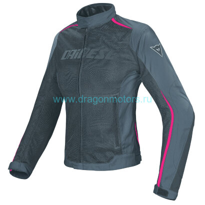Куртка женская DAINESE HYDRA FLUX LADY D-DR - BLACK/EBONY/FUCHSIA