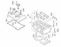 Прокладка головки блока цилиндров Bearcat Z1 XT (№5)