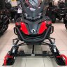 Бампер передний черный Radien-x 500, 600