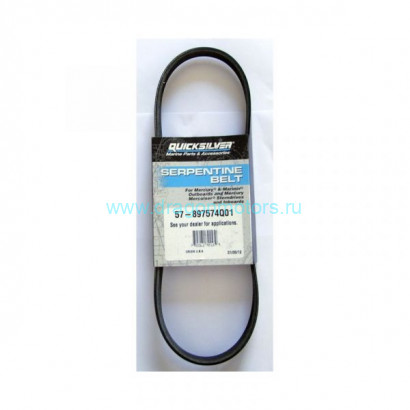 Ремень поликлиновой длина 660 мм BELT (Quicksilver)