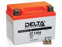 Аккумулятор Delta CT 1204 (YB4L-B, YB4L-A, YTX4L-BS)