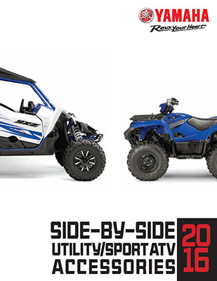 Side-by-Side and Utility/Sport ATV Accessories Catalog, 2016